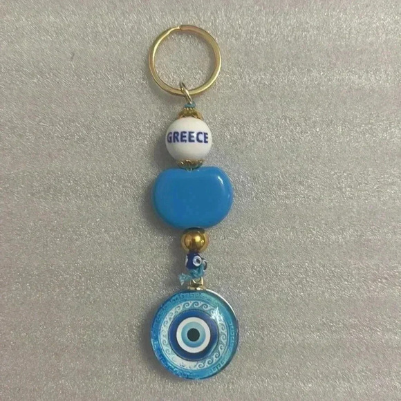 Handmade Greek Evil Eye Keychain
5011 - Picture 3 of 3